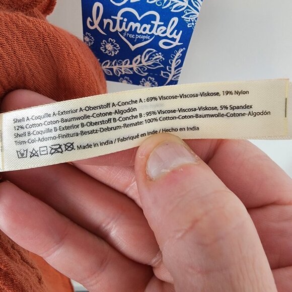 NWT Free People Adella Cami Winding Roads Size XSmall - Picture 11 of 11